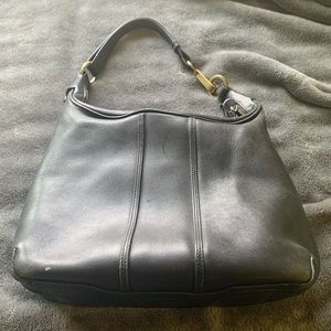 Black coach purse